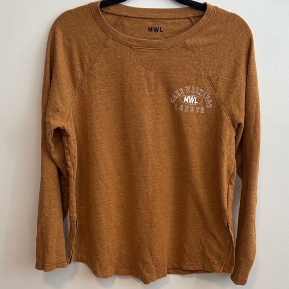 Madewell Tops - Madewell Tan Long Sleeve Top